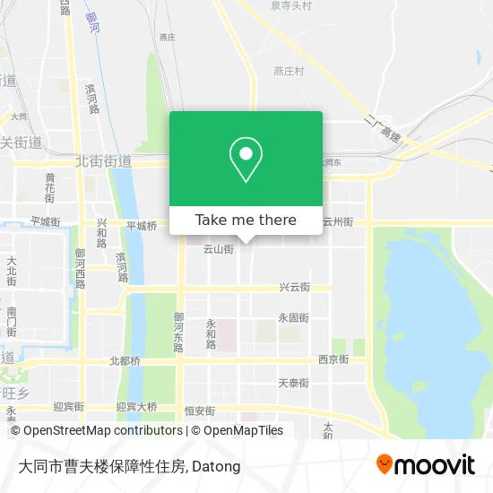 大同市曹夫楼保障性住房 map
