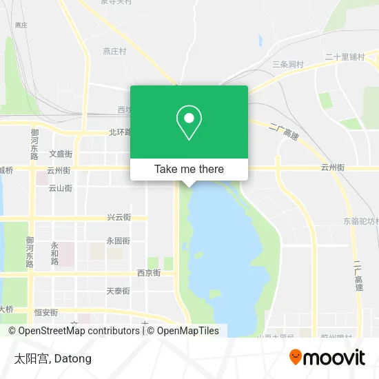 太阳宫 map