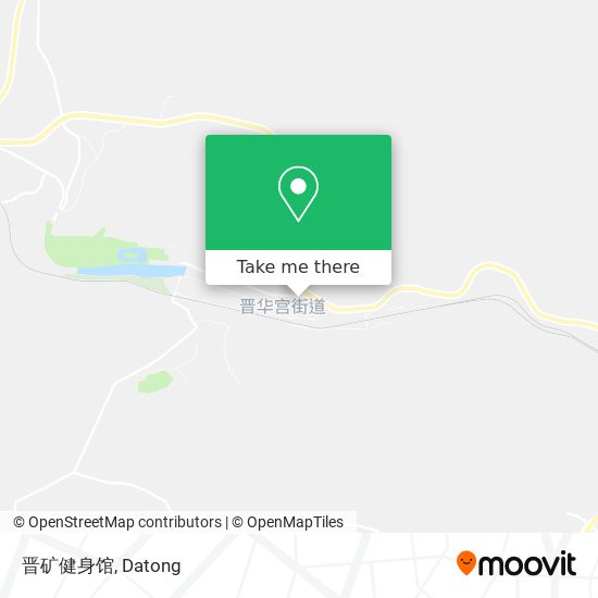 晋矿健身馆 map