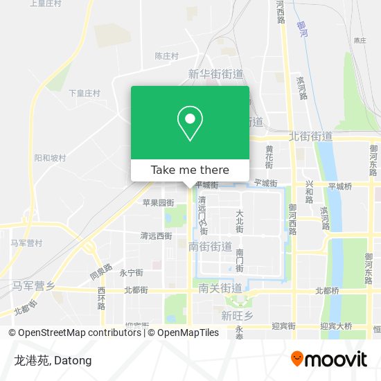 龙港苑 map