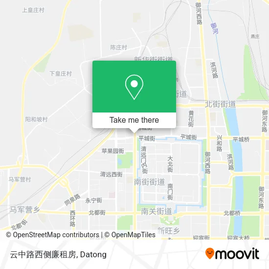 云中路西侧廉租房 map