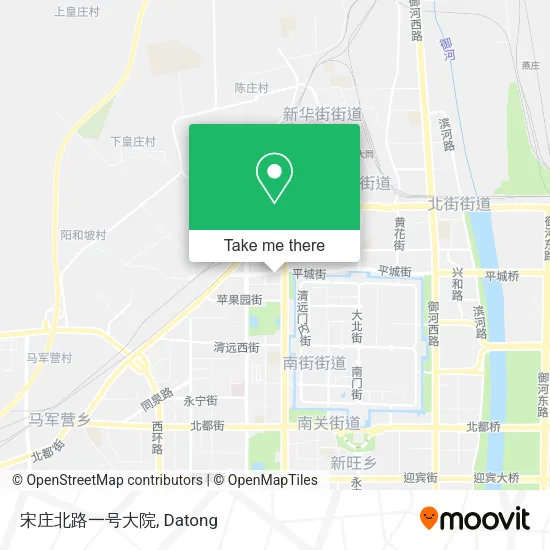 宋庄北路一号大院 map