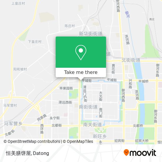 恒美膳饼屋 map