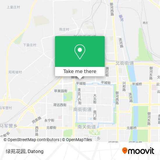 绿苑花园 map