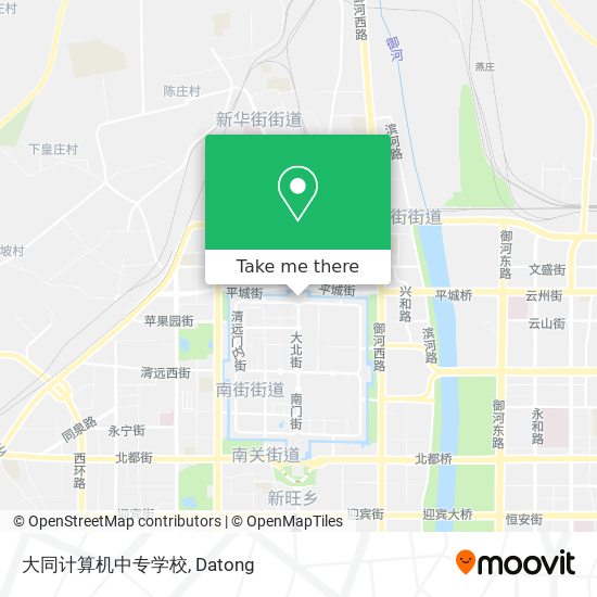 大同计算机中专学校 map