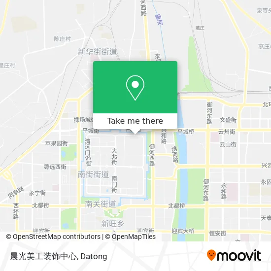 晨光美工装饰中心 map
