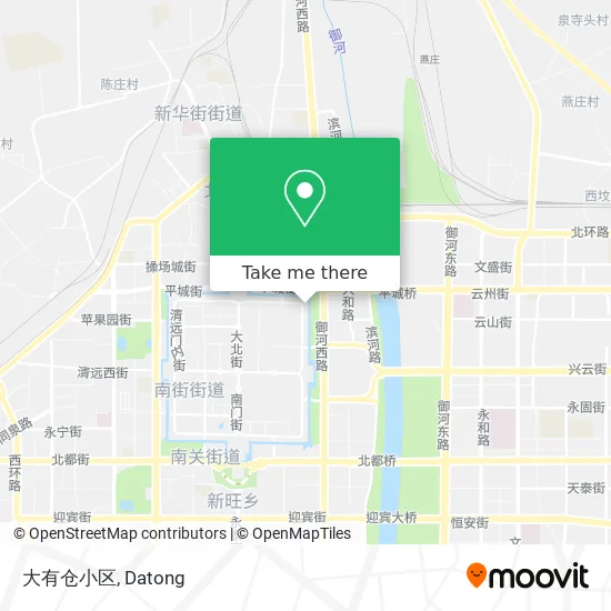 大有仓小区 map