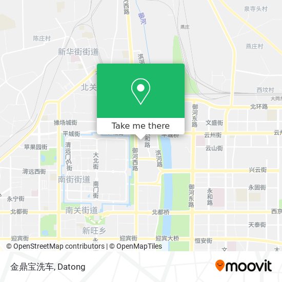 金鼎宝洗车 map