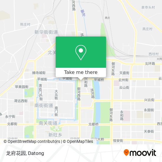 龙府花园 map