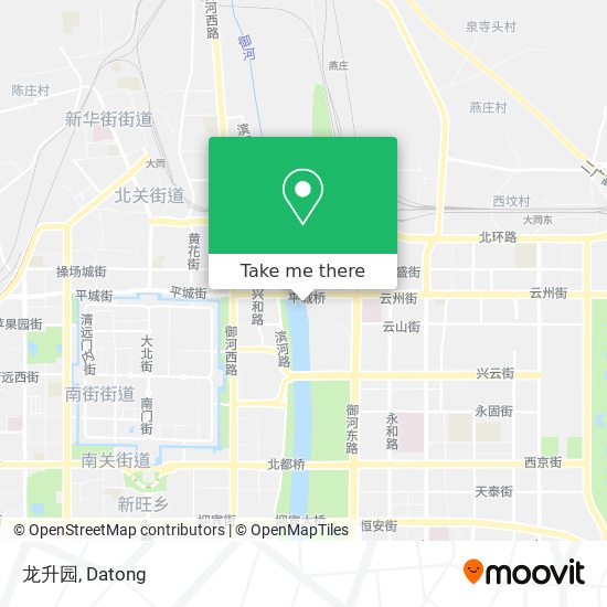 龙升园 map