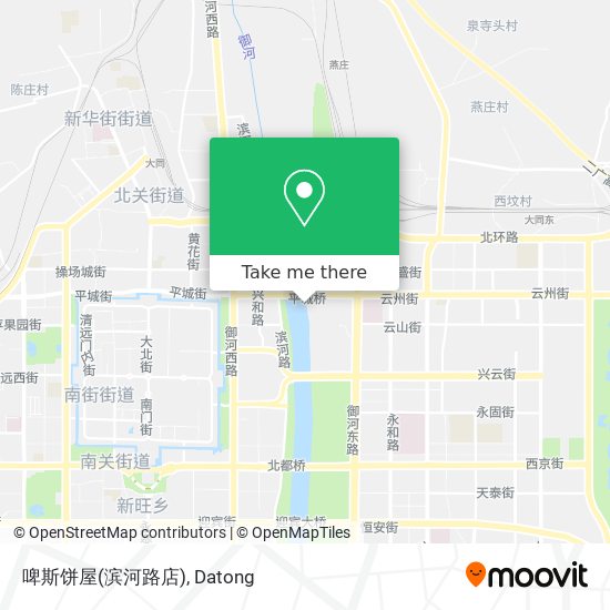 啤斯饼屋(滨河路店) map