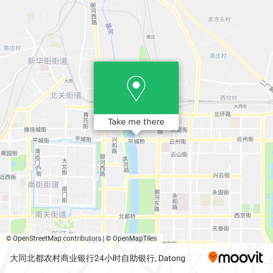 大同北都农村商业银行24小时自助银行 map