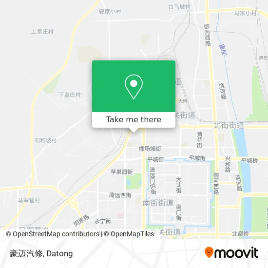 豪迈汽修 map