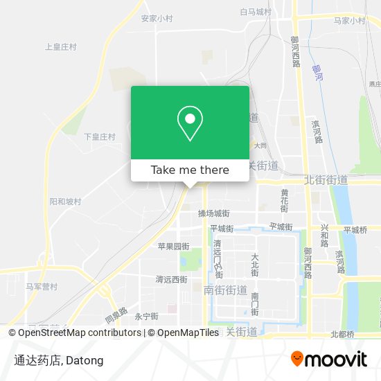 通达药店 map