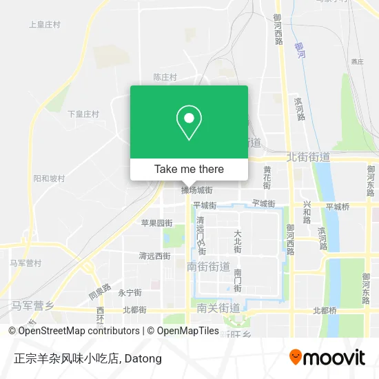 正宗羊杂风味小吃店 map