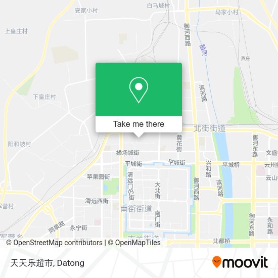 天天乐超市 map
