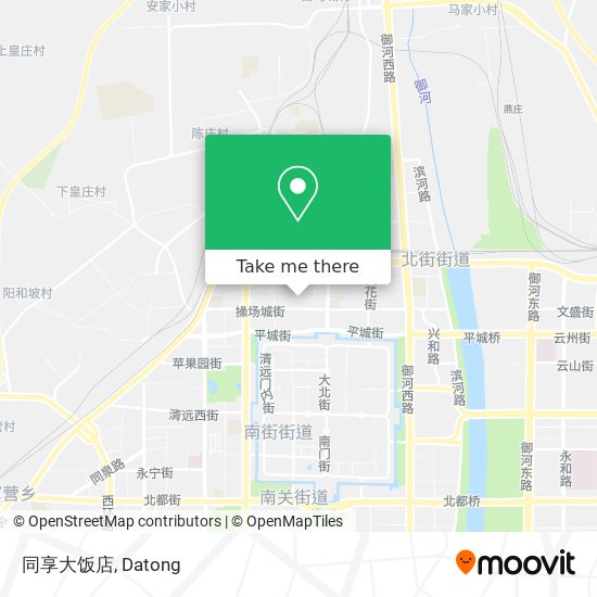 同享大饭店 map