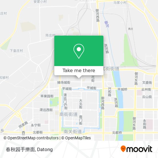 春秋园手擀面 map