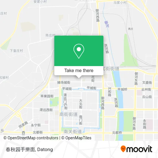 春秋园手擀面 map