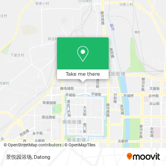 景悦园浴场 map