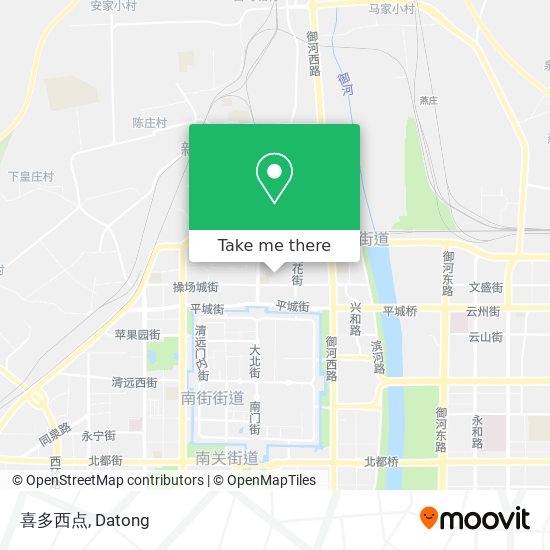 喜多西点 map