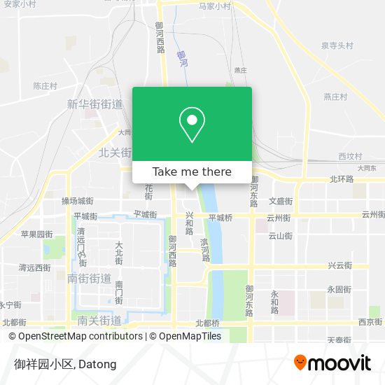 御祥园小区 map