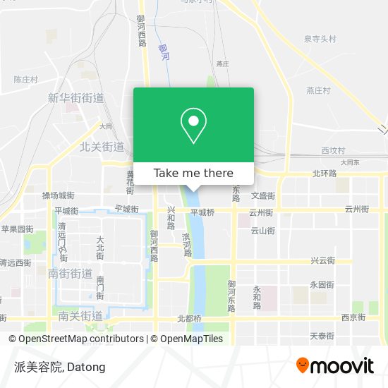 派美容院 map