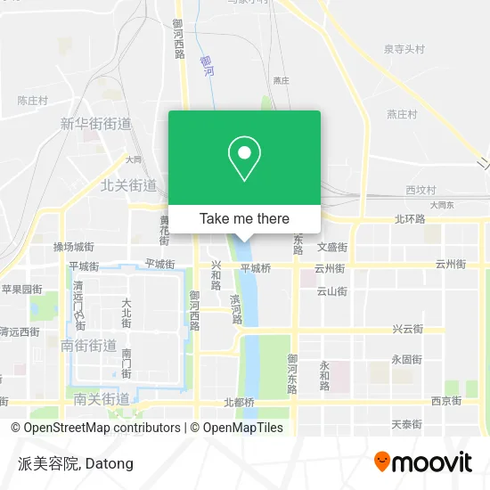 派美容院 map