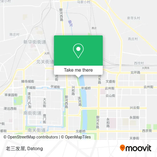 老三发屋 map