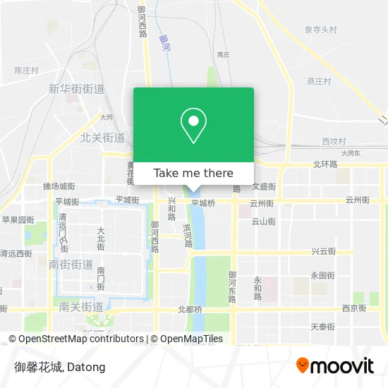 御馨花城 map