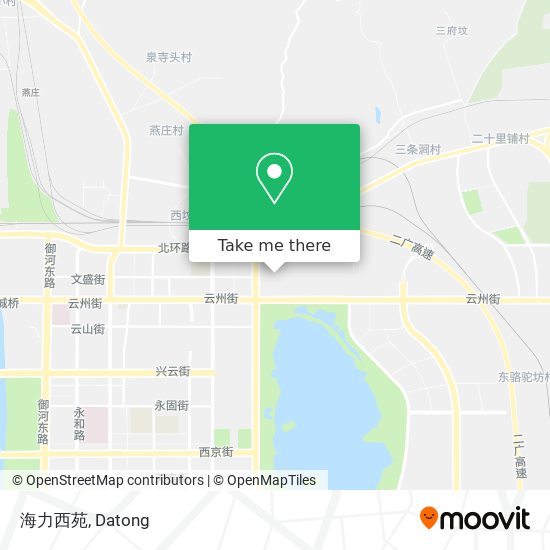 海力西苑 map