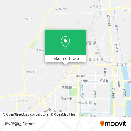新和锦城 map