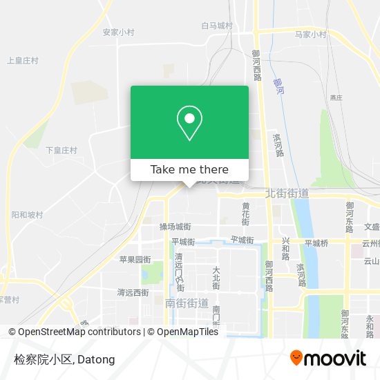 检察院小区 map