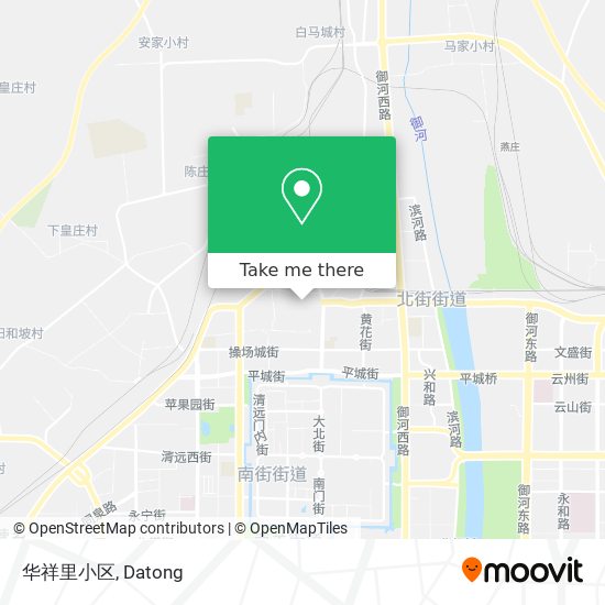 华祥里小区 map