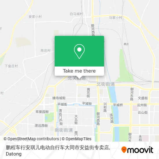 鹏程车行安琪儿电动自行车大同市安益街专卖店 map