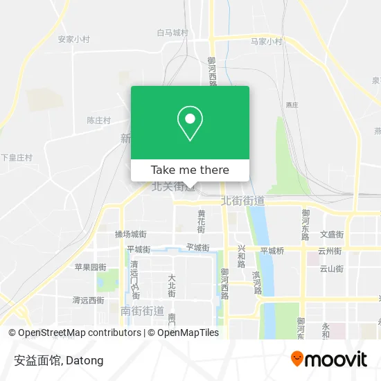 安益面馆 map