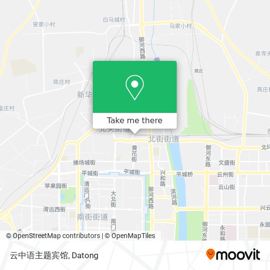 云中语主题宾馆 map