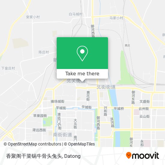 香聚阁干菜锅牛骨头兔头 map