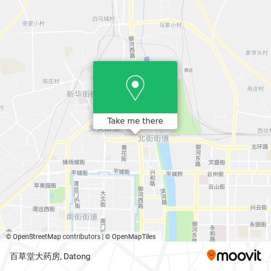 百草堂大药房 map
