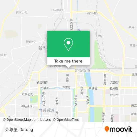 荣尊堡 map