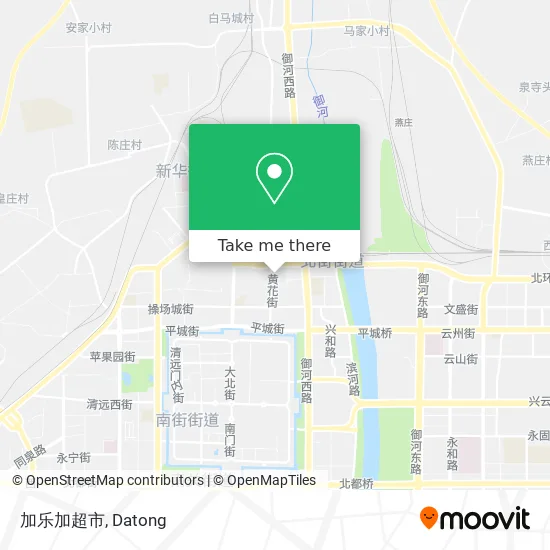 加乐加超市 map