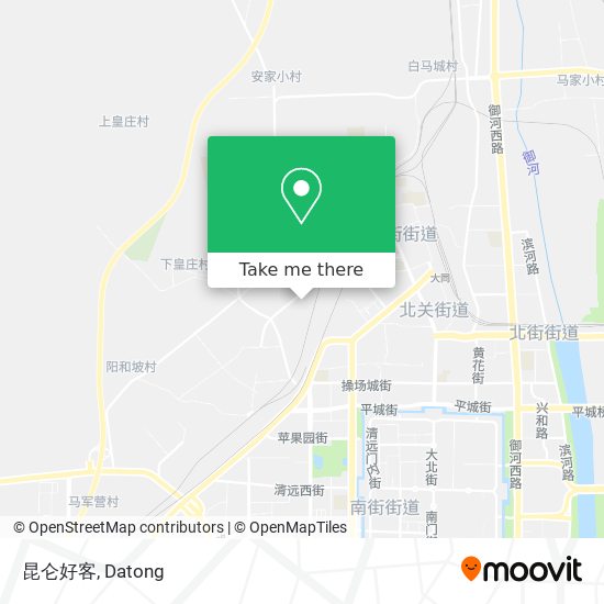 昆仑好客 map