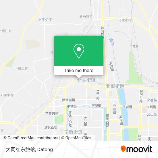 大同红东旅馆 map