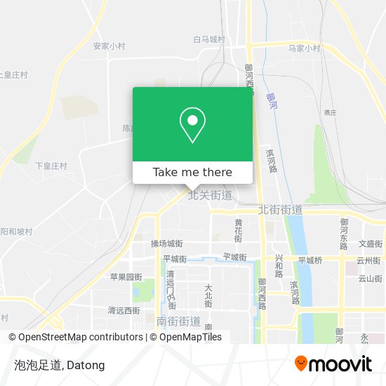 泡泡足道 map