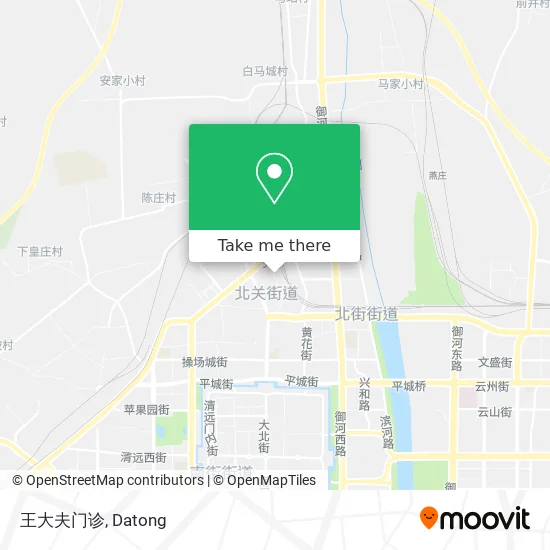 王大夫门诊 map