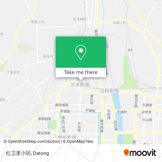 红卫里小区 map