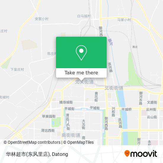 华林超市(东风里店) map