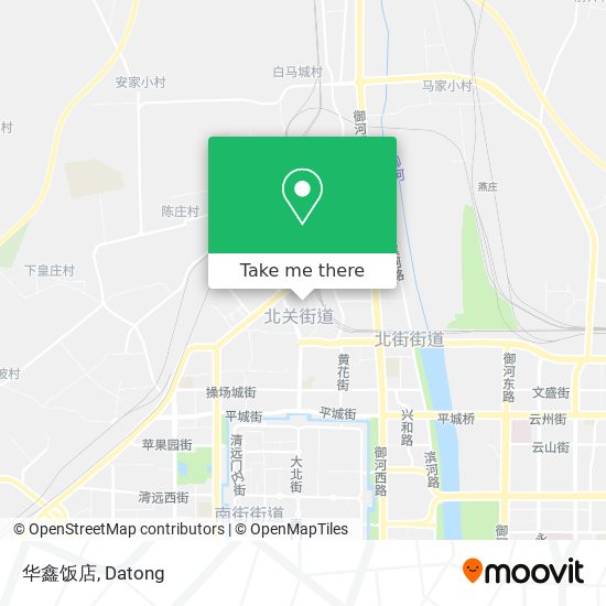 华鑫饭店 map