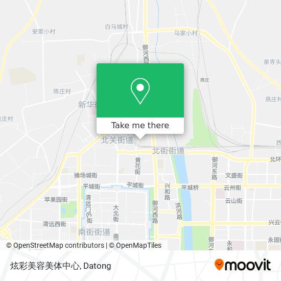 炫彩美容美体中心 map