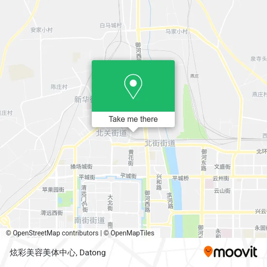 炫彩美容美体中心 map